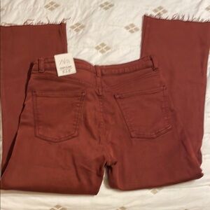 Zara Women's Rust Jeans 6x24